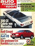  auto motor und sport Heft 22 Oktober 1988 ;