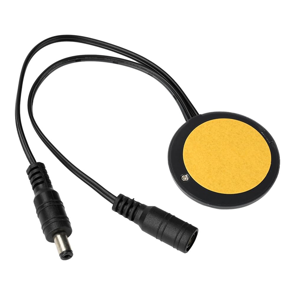 Jnchdghwa Black Touch Dimmer Switch Led Driver Stepless Dimming For Cabinet Wardrobe Under Cabinet Led Strip Lighting Control