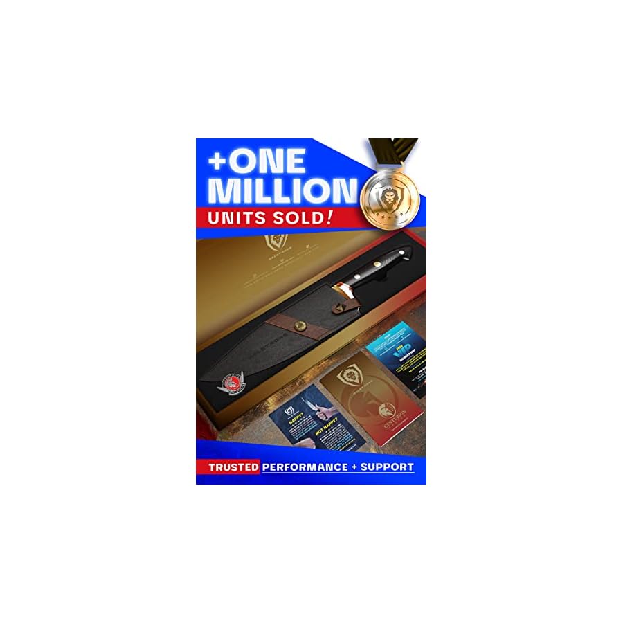 Dalstrong-Chef-Knife-8-inch-Centurion-Series-Premium-Swedish-14C28N-High-Carbon-Stainless-Steel-G10-Handle-Kitchen-Knife-Razor-Sharp-Chefs-Knife-Cooking-Knife-Sheath-Included Dalstrong Chef Knife - 8 inch - Centurion Series - Premium Swedish 14C28N High Carbon Stainless Steel - G10 Handle Kitchen Knife - Razor Sharp Chef's Knife - Cooking Knife - Sheath Included