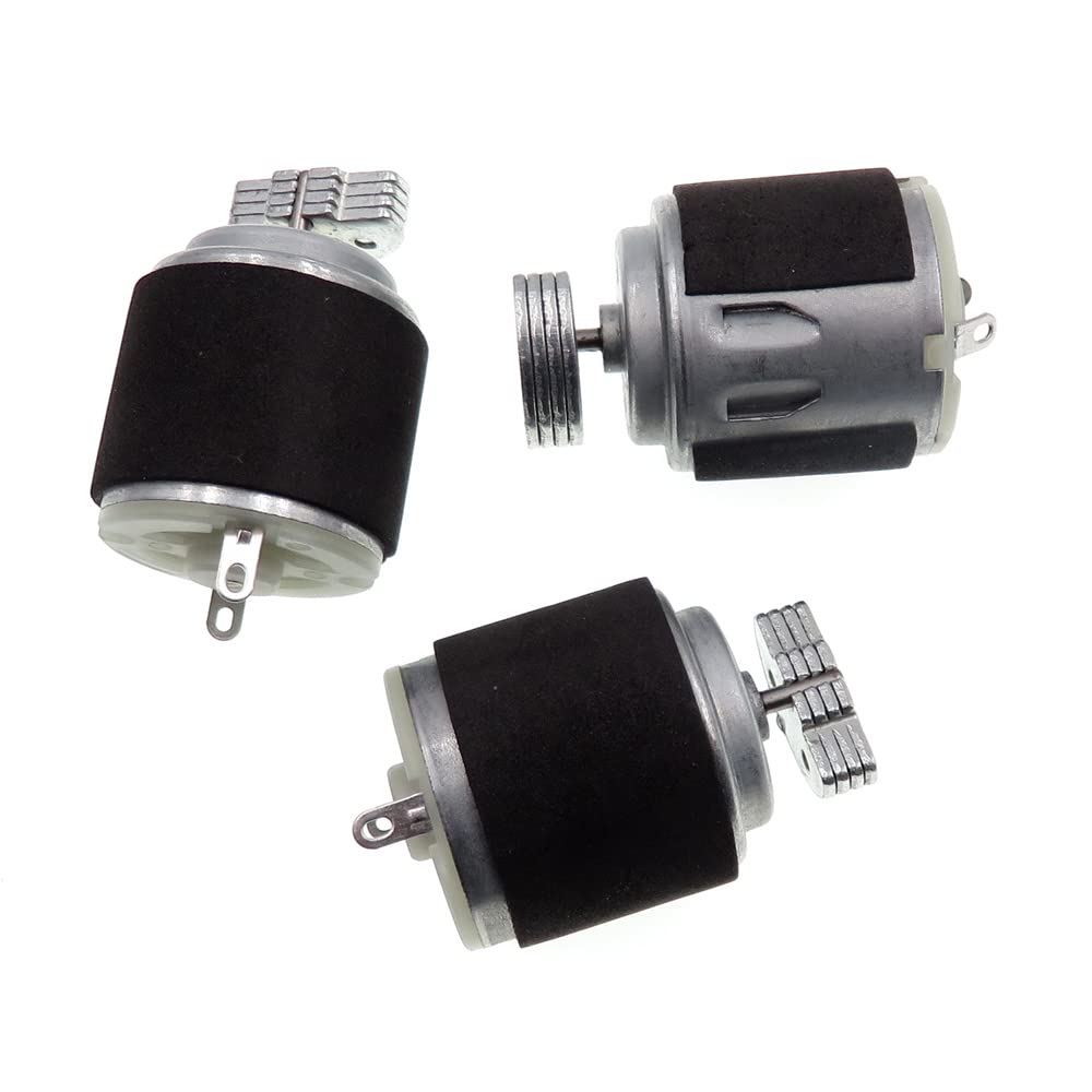 H1 Black 260 Vibration Motor Strong Earthquake Circle Micro DC Vibration Motor 3-6v for