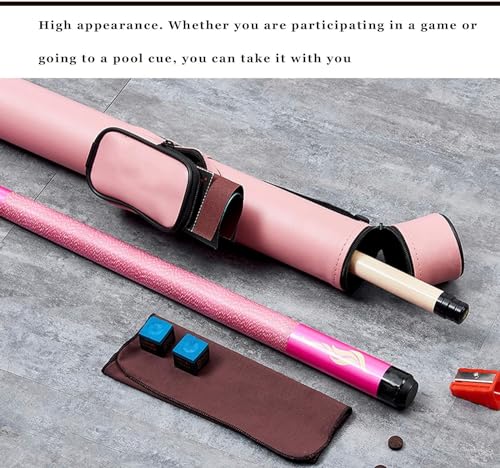 Taco de billar femenino 147 cm diámetro 11.5 mm color rosa miniatura 6