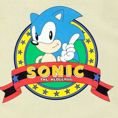 Image of Sonic the Hedgehog Boys Hoodie or Crewneck Sweatshirt & Shorts Set, Little & Big Boys Sizes 4-20