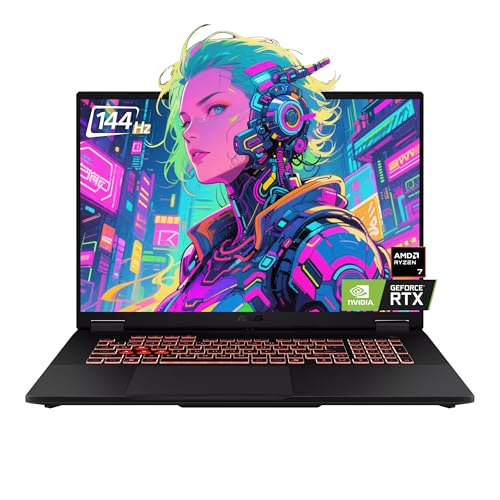 Image of ASUS TUF A18 Gaming Laptop, 18 inch FHD+ 144Hz Display, AMD Ryzen 7 260(>i7-14650HX), NVIDIA GeForce RTX 5060, 32GB D5 RAM, 2TB SSD, Backlit Keyboard, Wi-Fi 6E, FHD Camera, Win 11 Pro, w /BWE Accessories