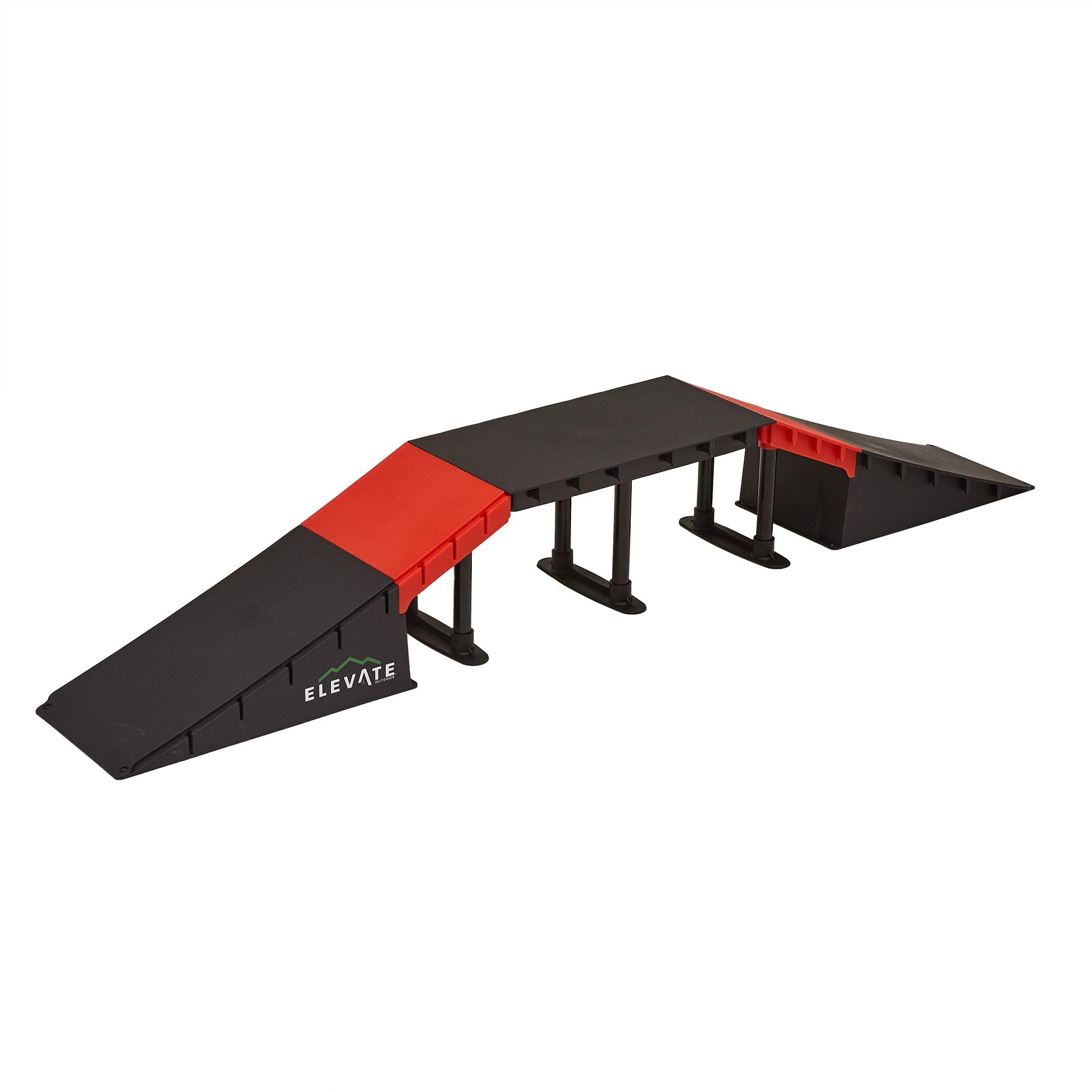 Mini EZ-Link Skateboard Ramp Set with Slopes for Skateboards, Scooters, BMX Bikes, RC Cars