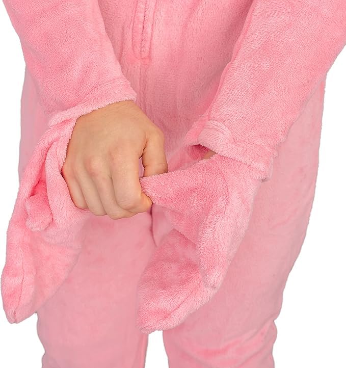 Briefly Stated Adult Unisex A Christmas Story Pink Bunny Suit Halloween Cosplay Costume - Ralphie Deranged Onesie Pajamas product thumbnail 5