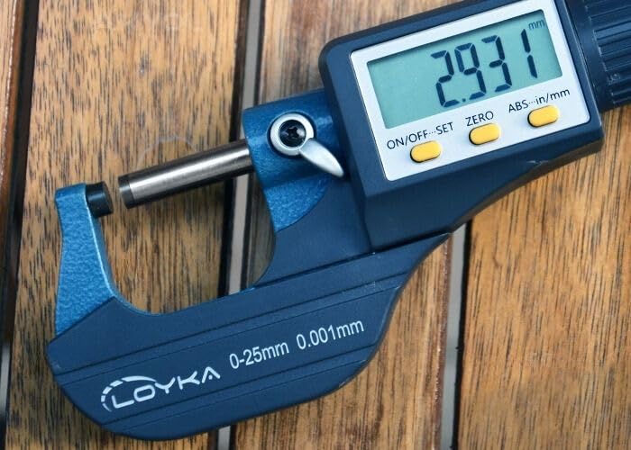 Loyka 5202-25 Dijital Hassas Mikrometre 0-25 mm