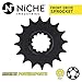 NICHE Drive Sprocket Chain Combo for Honda CBR600RR Front 16 Rear 42 Tooth 520V-X X-Ring 112 Links