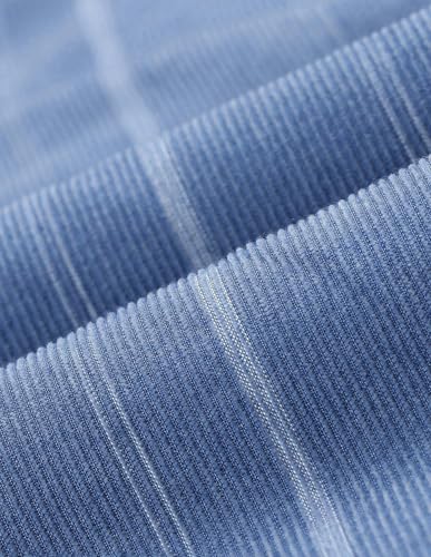 Image of U.S. Polo Assn. Denim Co. Indigo Striped Corduroy Slim Fit Men's Shirt