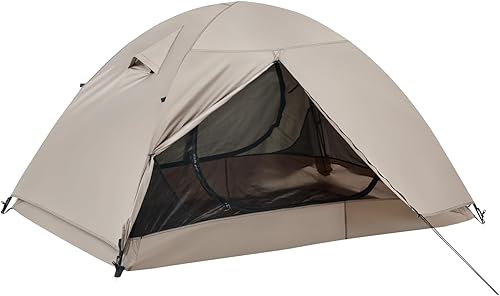 Miniatura 2 de Tienda de campaña a prueba de viento para 2 personas, diseño ultraligero de doble capa para senderismo
