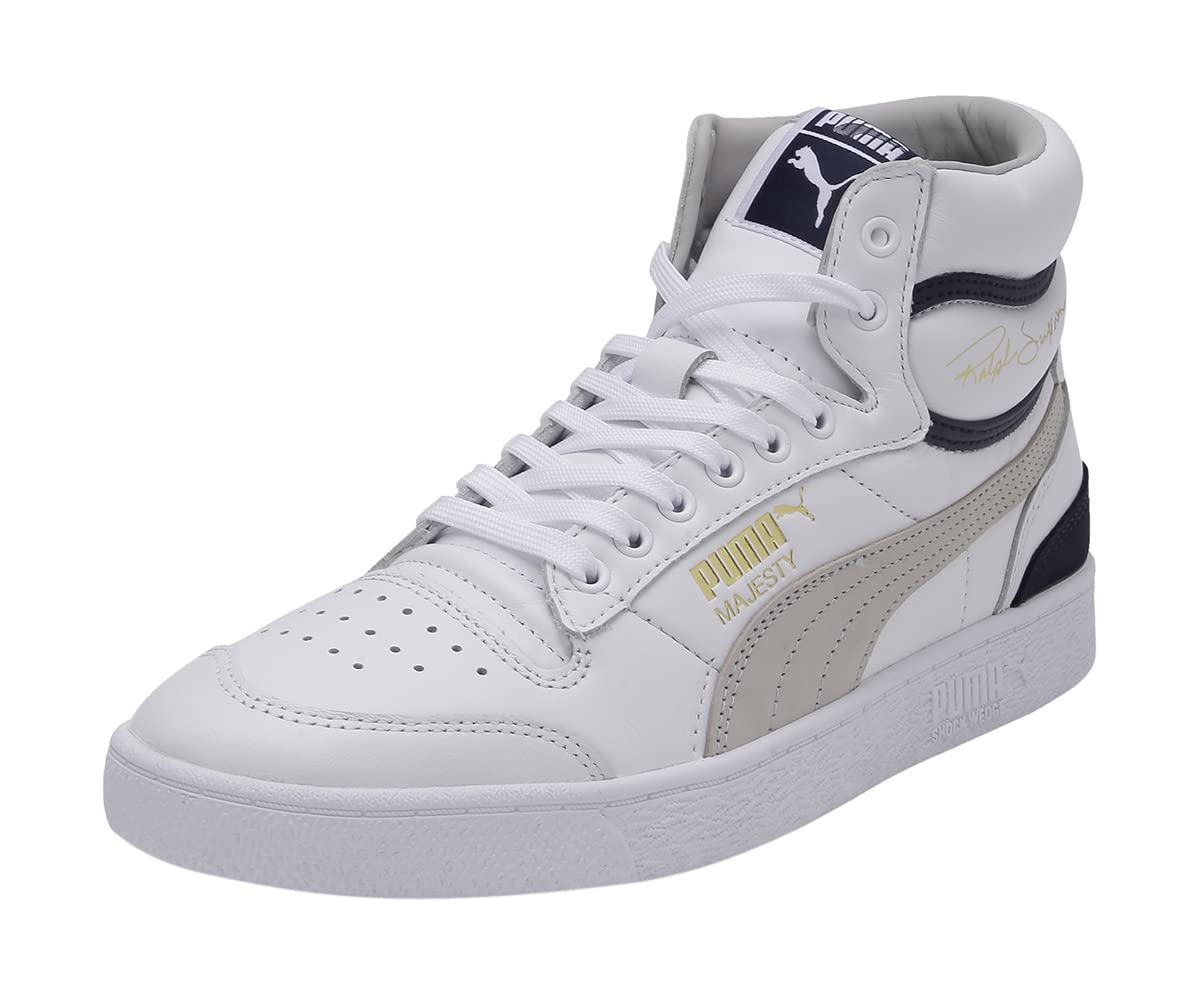 PUMA - Ralph Sampson Mid Og - White/Gray/Violet/Peacoat - Sneakers (3.5  UK): Amazon.co.uk: Fashion