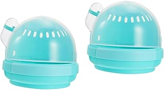 BESTOYARD 2 Peças Gaiola De Hamster Pequeno Habitat De Animais Hamster Villa Hamster Estojo De Transporte De Animais Pequenos Gaiola De Gerbil Transportador De Ouriço Habitat De Hamster