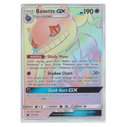 banette gx pokemon card Pokemon Banette-GX - 174/168 - Ultra rare - Celestial Storm - NM/M