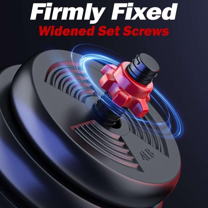 Miniatura 7 de Mancuernas ajustables, juego de pesas libres de 102535557090 libras con conector