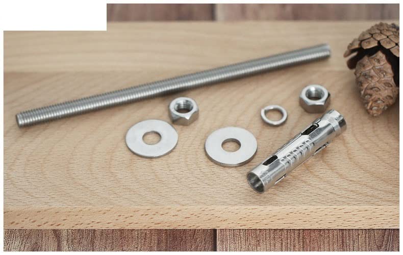 tassello per cartongesso, metallo bolt M6 M8 M10 M12 304 stainless steel lengthening expansion screw super long ceiling(M6x1000mm)