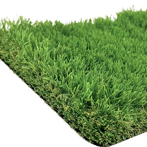 Césped Artificial 40mm Ideal para Terraza, Jardín, Patio, Balcón. Mod Sevilla(2mx5m = 10m2). Rollos de cesped artificial multitud de cortes disponibles.