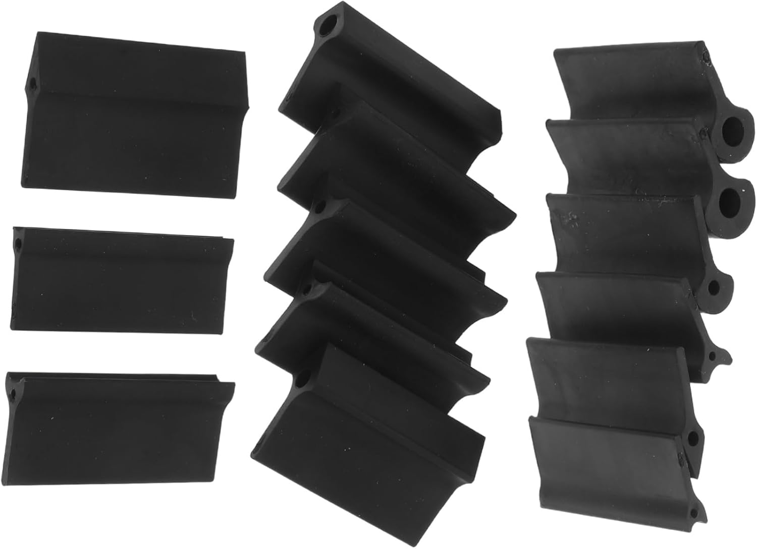 Sandpaper Holder Set for Woodworking Durable Rubber Sanding Blocks with Convex Buffing Pads for Polishing Curves and Contours Woodworking Tools