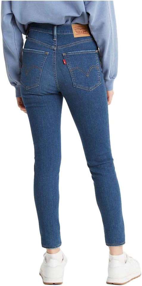 Levi's Women's Mile High Super Skinny Jeans 30 Regular Toronto Tears (Waterless)