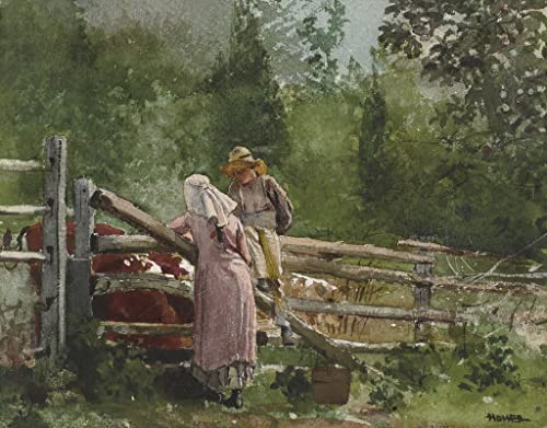 Art tableau d'exception Winslow Homer L'heure du repas impression toile