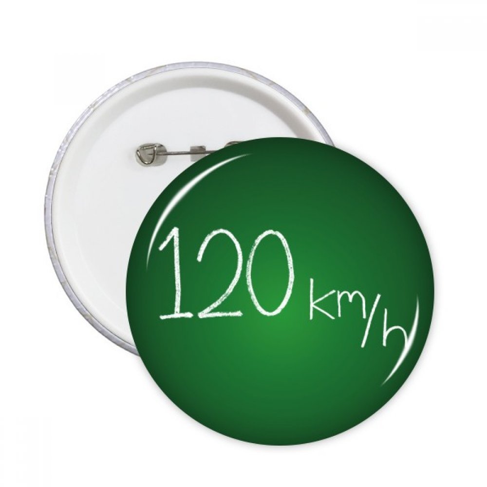 Badge unité vitesse cadeau original pour prof de physique et passionné de science lot de 5