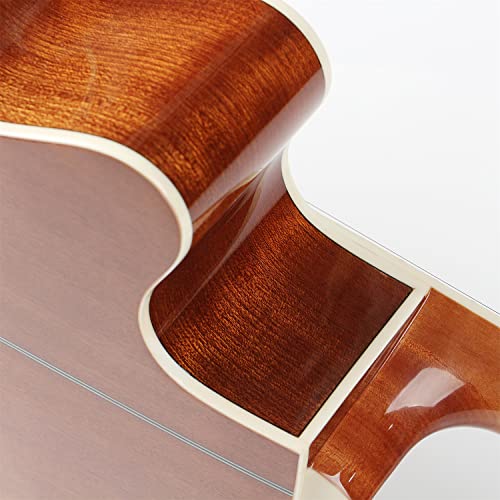 MEIeynt Kit de découpe de Guitare Acoustique pour débutant de 40 Pouces avec Sac de ramassage Tuner Capo Strap Mini… - Les Beatles, Paul McCartney, John Lennon, RIngo Starr, George Harrison MEIeynt Kit de découpe de Guitare Acoustique pour débutant de 40 Pouces avec Sac de ramassage Tuner Capo Strap Mini… – Image 7