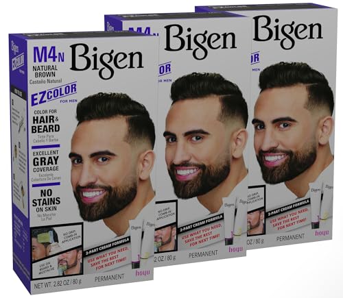 Image of M4n Bigen EZ Color for Men Natural Brown - 3 Pack