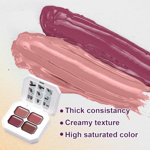 Gel de uñas Gradient Painting Ombre 4 colores nude miniatura 6