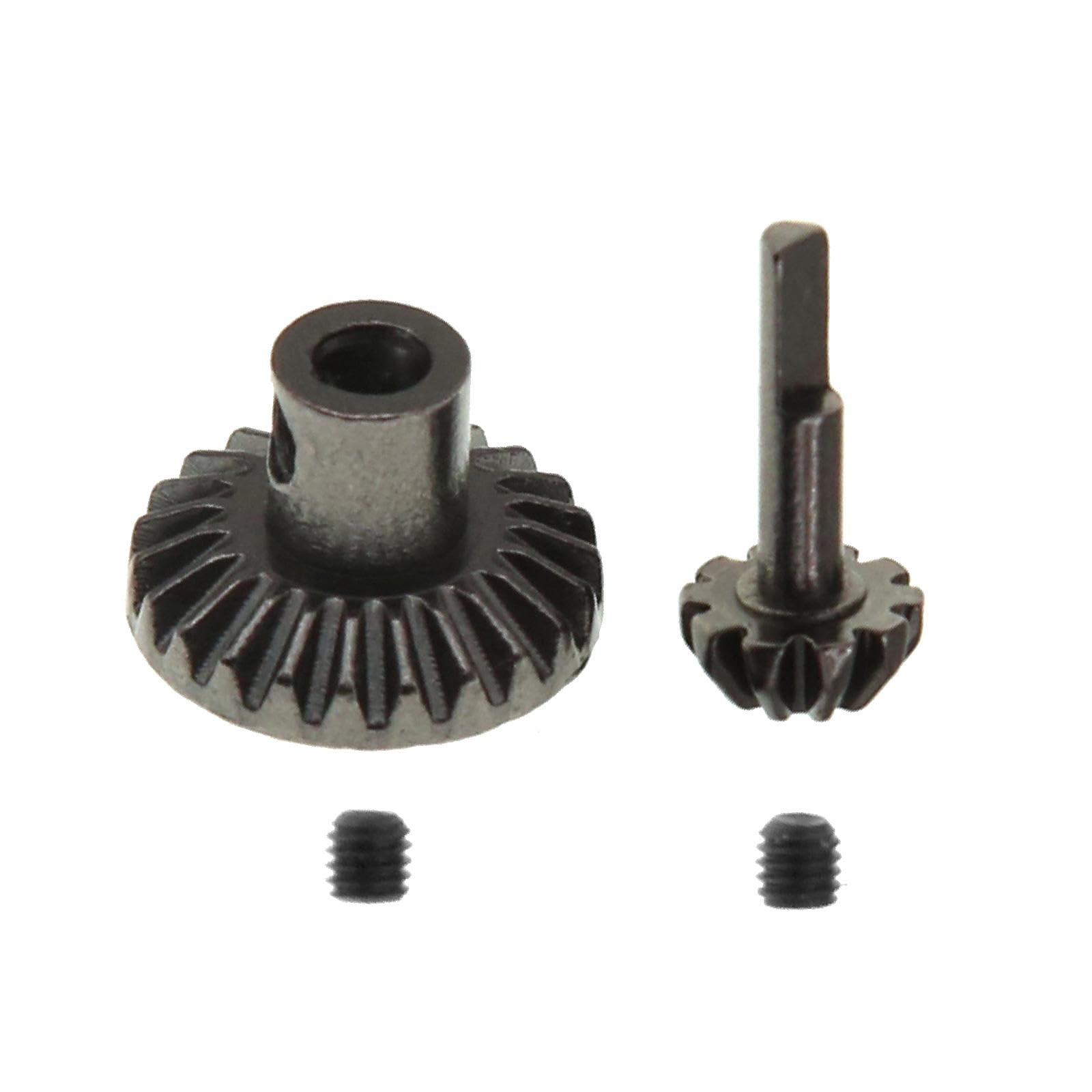 RC Car Axle Gear,Metal,Spare Parts Front Rear Axle Gear, RC Model Vehicle Parts for WPL, D12 C24,1/10 1/16 RC Truck, Black