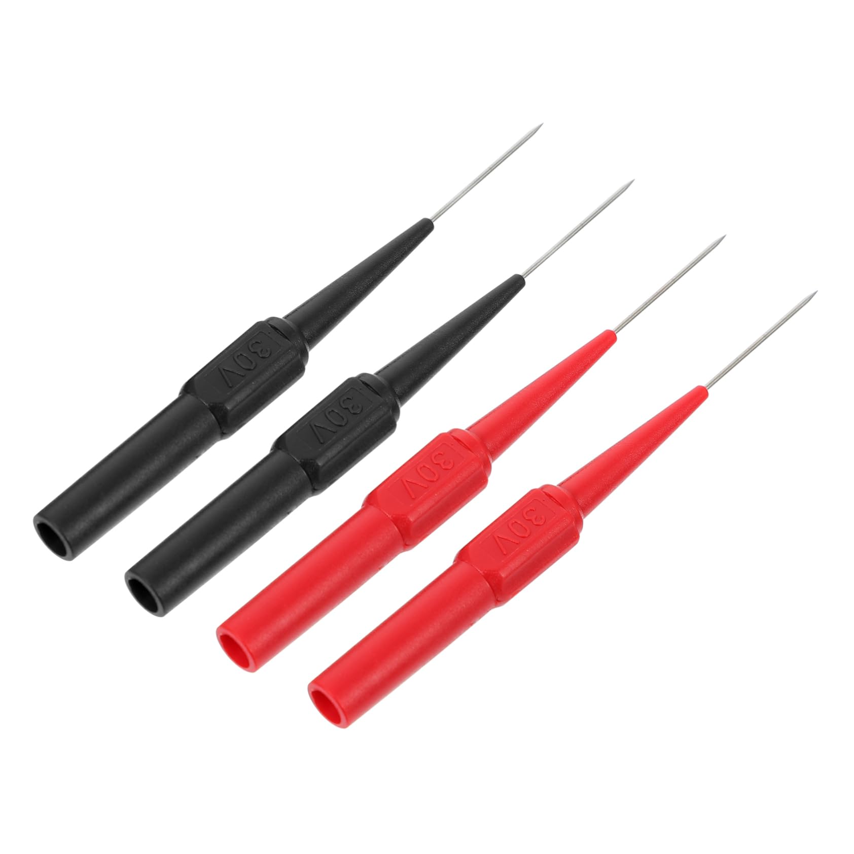 FUNOMOCYA 4pcs Back Probe Pin Test Probes Kit for Wire Piercing Non-Destructive Automotive Test