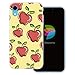 Produktbild dessana Cartoon Obst transparente Schutzhülle Handy Case Cover Tasche für Apple iPhone XR Äpfel Rot