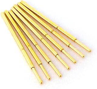 Fielect 100 Pcs P50-J1 0.5mm Dia Spring Test Probe Pogo Pin Test Tools Testing Pin Spring Contact Probe