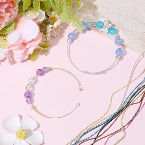 Alambres de cobre para hacer joyas bordados y abalorios SUNNYCLUE de colores 50G 5