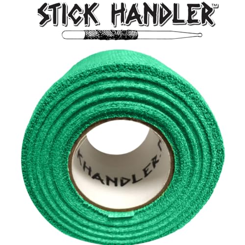 Cinta Adhesiva Profesional para Baquetas STICK HANDLER (Verde Oscuro, Paquete de Seis Unidades) miniatura 4