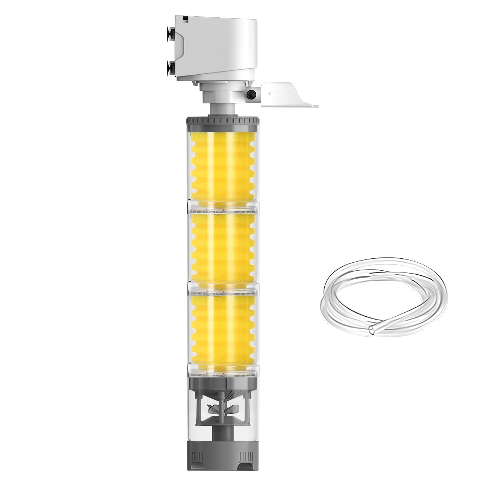 Filtro para acuario de tortugas y peces betta ideal para un salón tranquilo 8