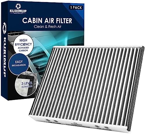 KURIMUP Premium Cabin Air Filter with Activated Carbon,Replacement for CF11920,Fit for Ford C-Max(2013-2018)/Escape(2013-2019)/Focus(2012-2018)/GT(2017-2022),Lincoln MKC(2015-2019)., SCF11920S