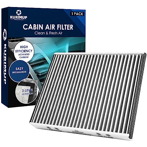 KURIMUP Premium Cabin Air Filter with Activated Carbon,Replacement for CF11920,Fit for Ford C-Max(2013-2018)/Escape(2013-2019)/Focus(2012-2018)/GT(2017-2022),Lincoln MKC(2015-2019)., SCF11920S
