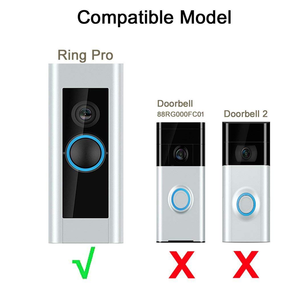 CAVN Angle Mount (30 to 55 Degree) Compatible with Ring Video Doorbell