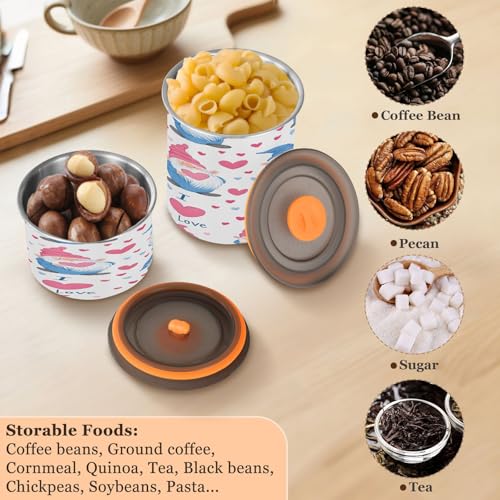 Contenedor de café al vacío Qilmy de acero inoxidable 17oz miniatura 6
