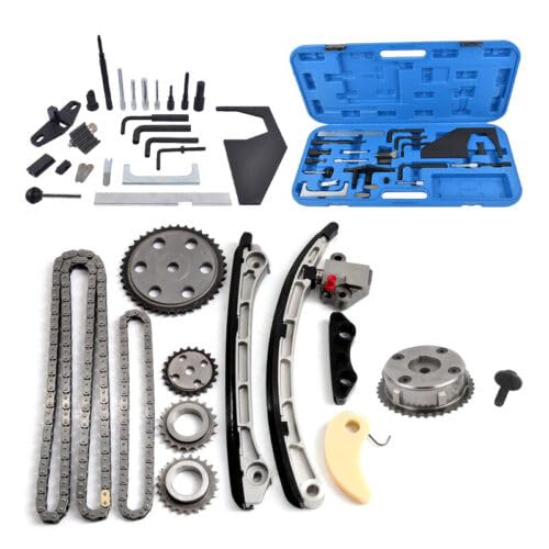 Kit catena di distribuzione compatibile con CX-7 3 6 2.3L MPS Turbo 2.3 DISi MPV 2.3L 4WD L3K9- Catena di distribuzione VVT Set di ingranaggi Strumento albero a camme