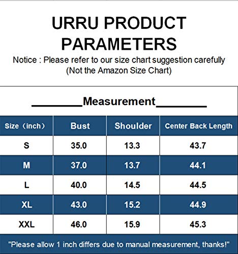 URRU Women's Sleeveless Cardigan Draped Open Front Vest Hem Black XXL