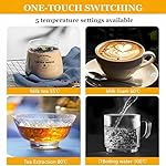 6L Commercial Automatic Steam Milk Frother Machine with LCD Display, Ideal for Coffee & Tea, Heavy-Duty Frothing for Cafés - Image 7