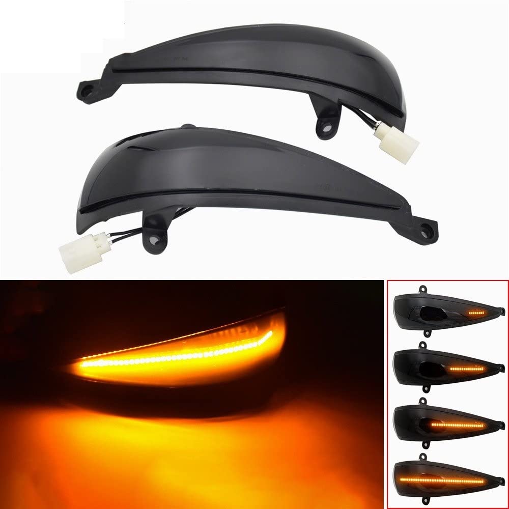 2 Pezzi Indicatori Di Direzione A LED Dinamici Per Honda Civic MK8 Hatchback 2005-2012 (Tipo S/R)