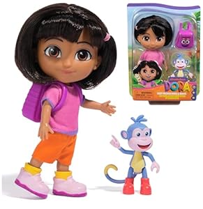 Coffret Cadeau Poupée Dora Les Meilleurs Amis Avec Babouche