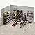 DWVO 10' x 8' Outdoor Storage Shed, Waterproof Metal Garden Shed with Windows, Lockable Doors, and Sloped Roof for Patio, Backyard, Lawn, Tool Storage, Bike Shed, Pet Shelter (Gray + White)