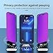 PDDKISS Compatible for iPhone 14 Pro Max Privacy Screen Protector Tempered Glass 6.7 inch Display, Gradient Colorful Anti Spy Light HD Easy Installation