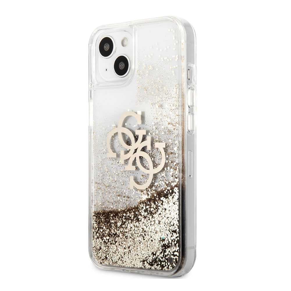 Guess GUHCP13XSLTGU - Custodia rigida in silicone per iPhone 13 Pro Max 6,7, co