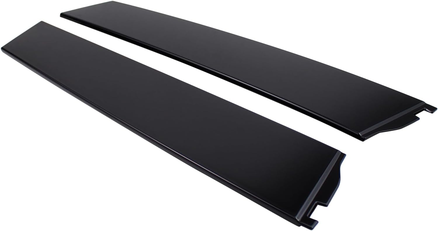 2Pcs Rear Driver and Passenger Side Door Applique Molding for Cadillac Escalade Chevrolet Tahoe GMC Yukon 2015-2018