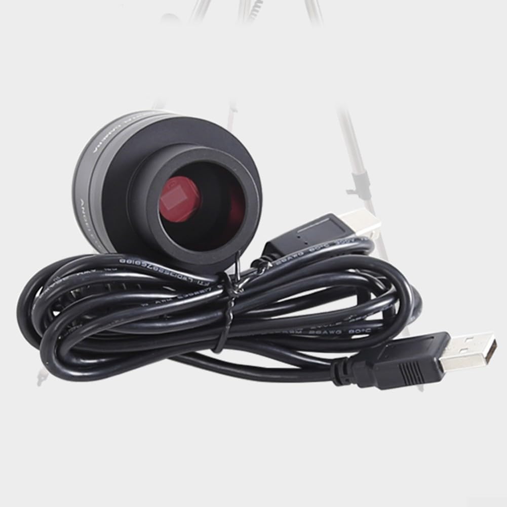 Cyfrowy okular 200 W, pikselowa kamera astronomiczna z interfejsem USB, narzędzie do obserwacji gwiazd i fotografii księżycowej, dopasowanie 3,17 cm