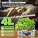 SUNCOZE Hydroponics Growing System Kit 12 Pods, 24W LED Grow Light Indoor Garden, 4L Water Tank with Quiet Pump, Adjustable Height Herb Garden Planter Indoor Kit, Gardening Gifts, Green
