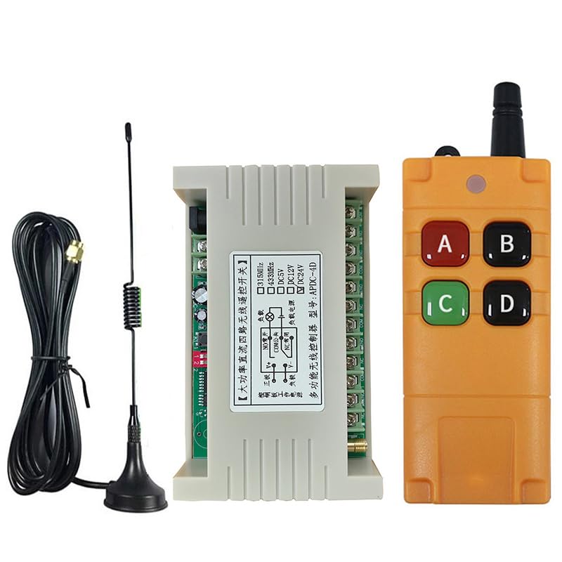 Relais télécommande 12V 24V pour piloter les moteurs et éclairages
