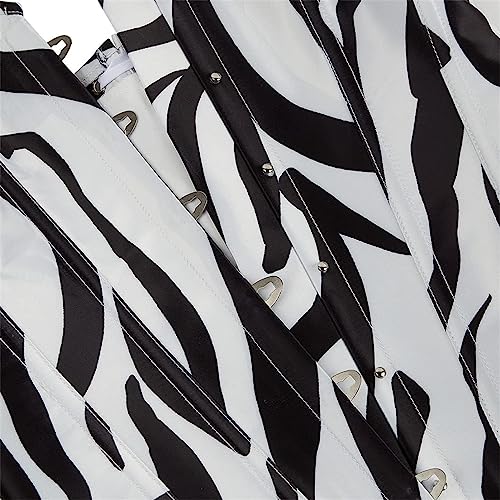 DKCHENH Espartilho feminino plus size espartilho sexy espartilho tops roupa íntima., Estampa de zebr